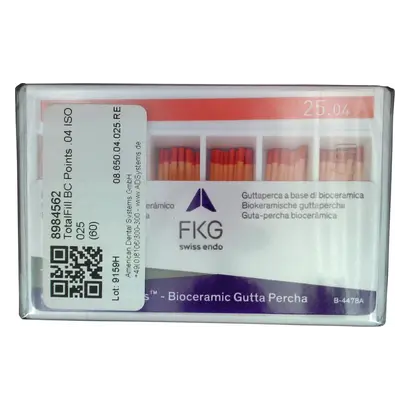 Sure Dent Corporation Total Fill BC Points Taper.04 ISO025 Pa 60