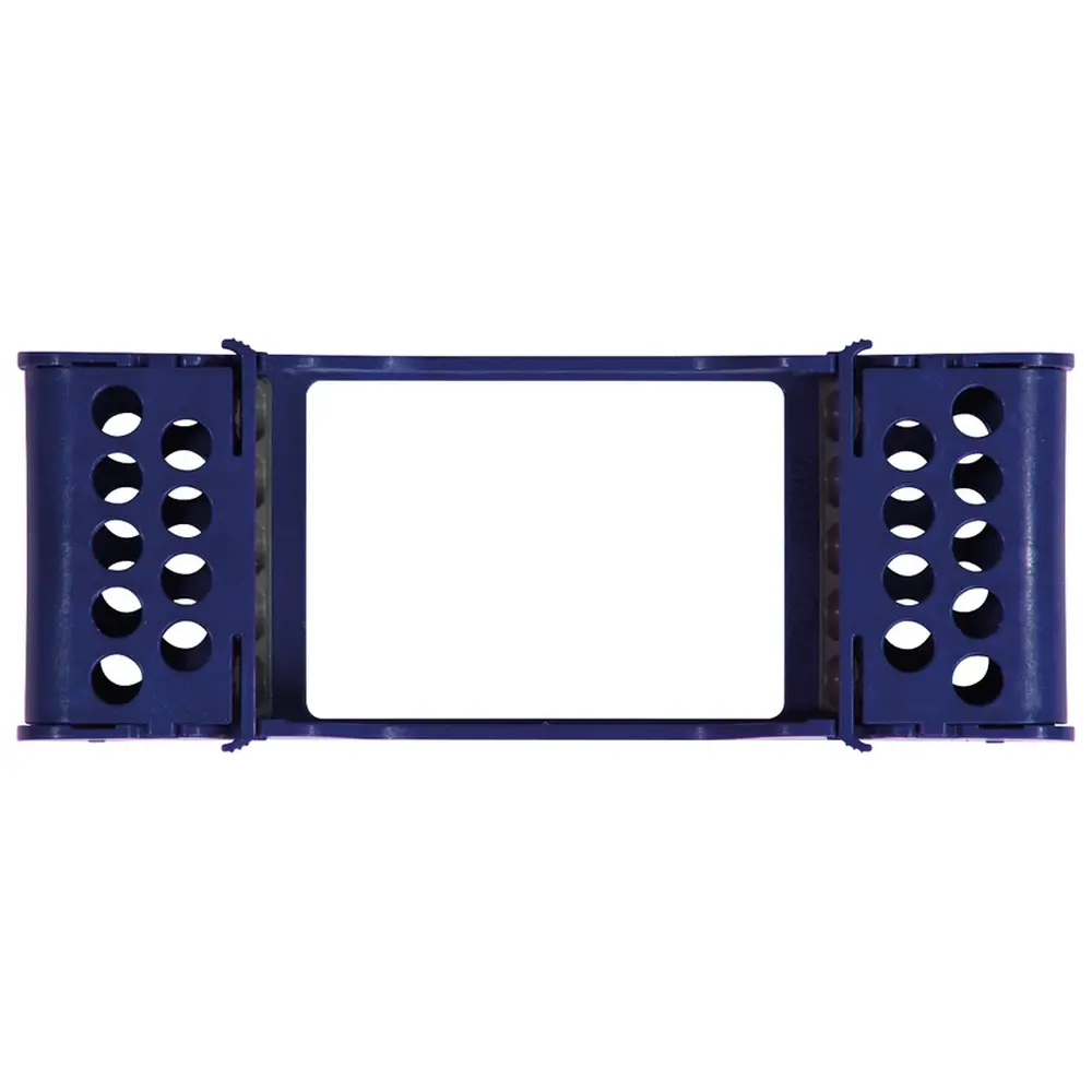 Medicom E-Z Jett Kassetten - Stück 20,2 x 9,7 x 3 cm, für 5 Instrumente dunkelblau