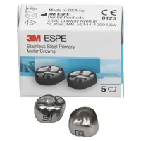 3M Espe Dental Products Edelstahl-Kronen E-UR-5 Pa 5