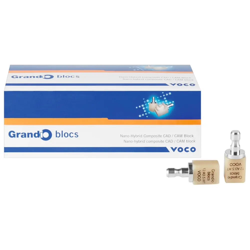 VOCO Grandio® blocs - Packung 5 Stück Gr. 12, A3,5 HT