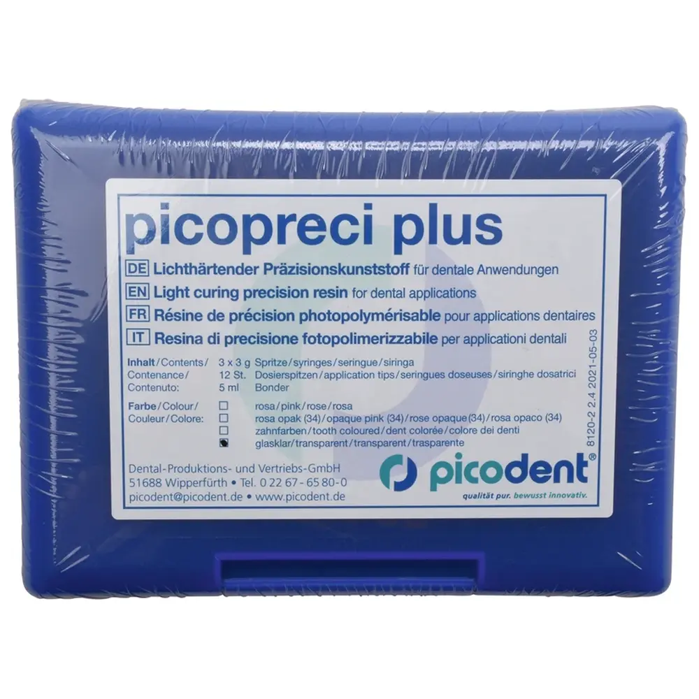 picodent picopreci plus - Set glasklar