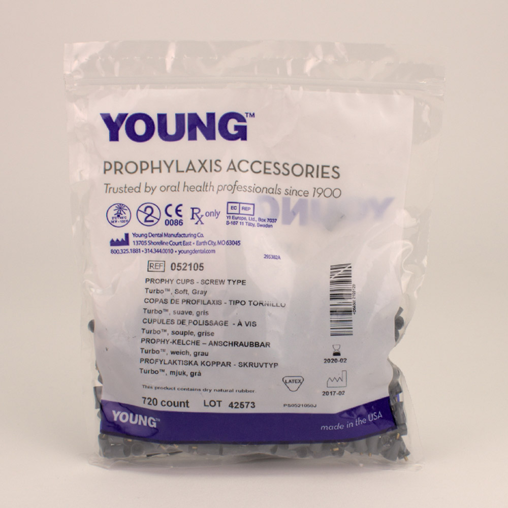 Young Turbo Cup weich grau 720St