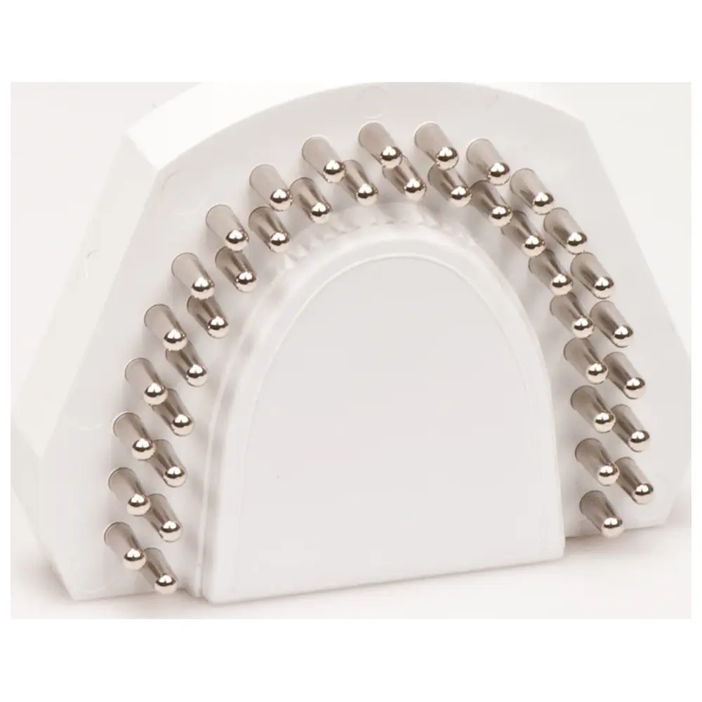 ERNST HINRICHS Modellsystem Profident 2010 - Stück Pinbasisplatte klein inklusive 1 Split-Cast-Platte, 1 Magnet