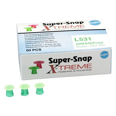 Shofu Inc. Super-Snap X-Treme D-grün L531 Pa 50