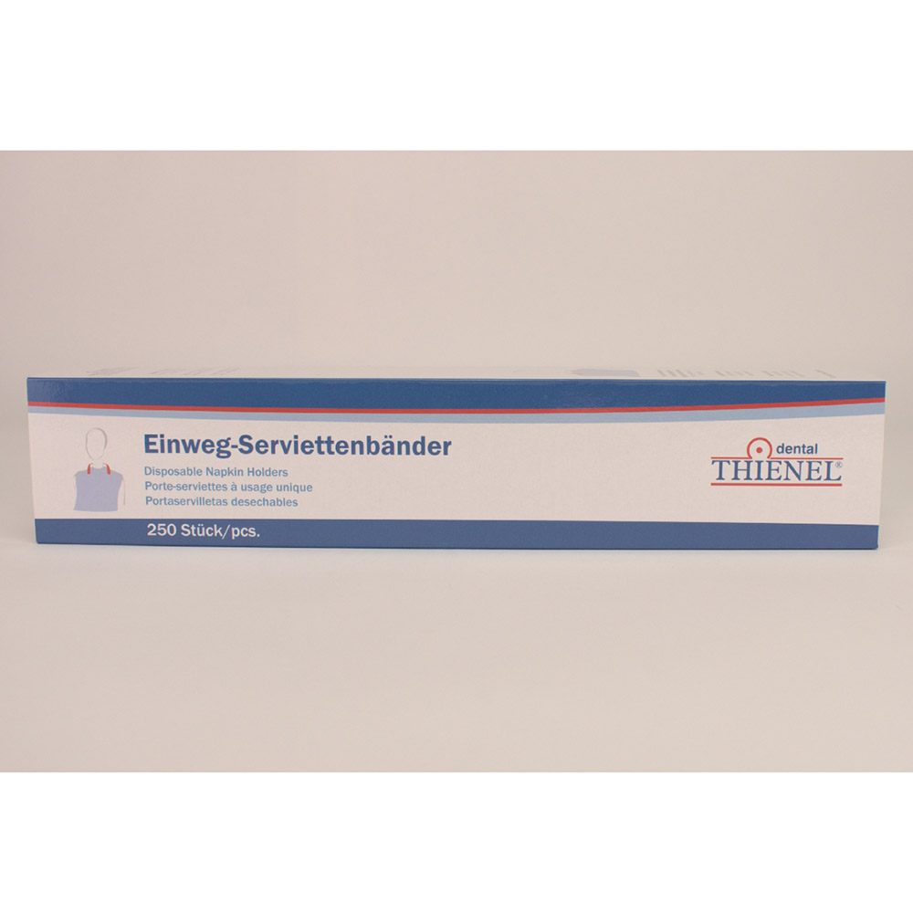 Einweg-Serviettenbänder Krepp 250St