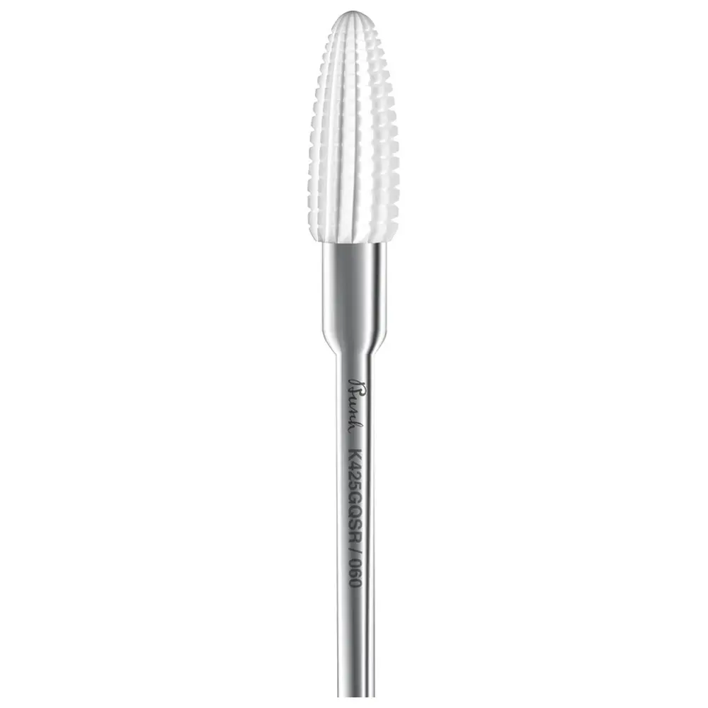 Busch KERA-Fräser K425GQSR - Stück grobe schnittfreudige GQSR-Verzahnung, HP, Kopflänge: 14 mm, ISO 060