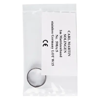 Carl Martin GmbH Matrizenband Ivory 5mm 1m