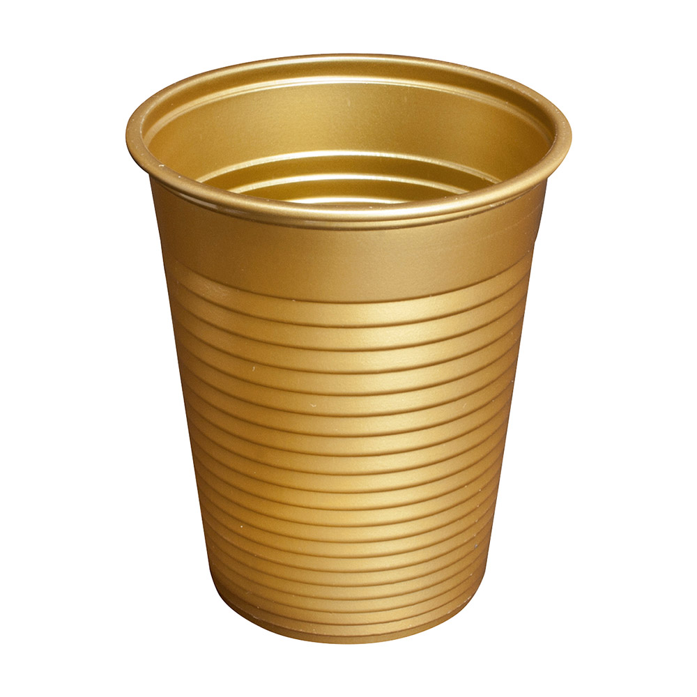 Monoart Trinkbecher gold 180ml 3000St