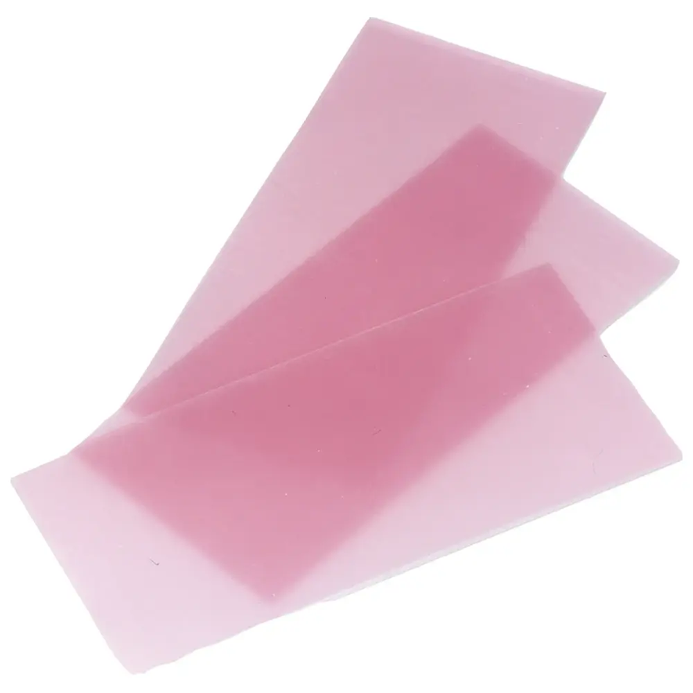 Kentzler-Kaschner SHURWax - Packung Basisplattenwachs rosa, 500 g, 150 x 75 x 1,5 mm, Sommerwachs x-hart