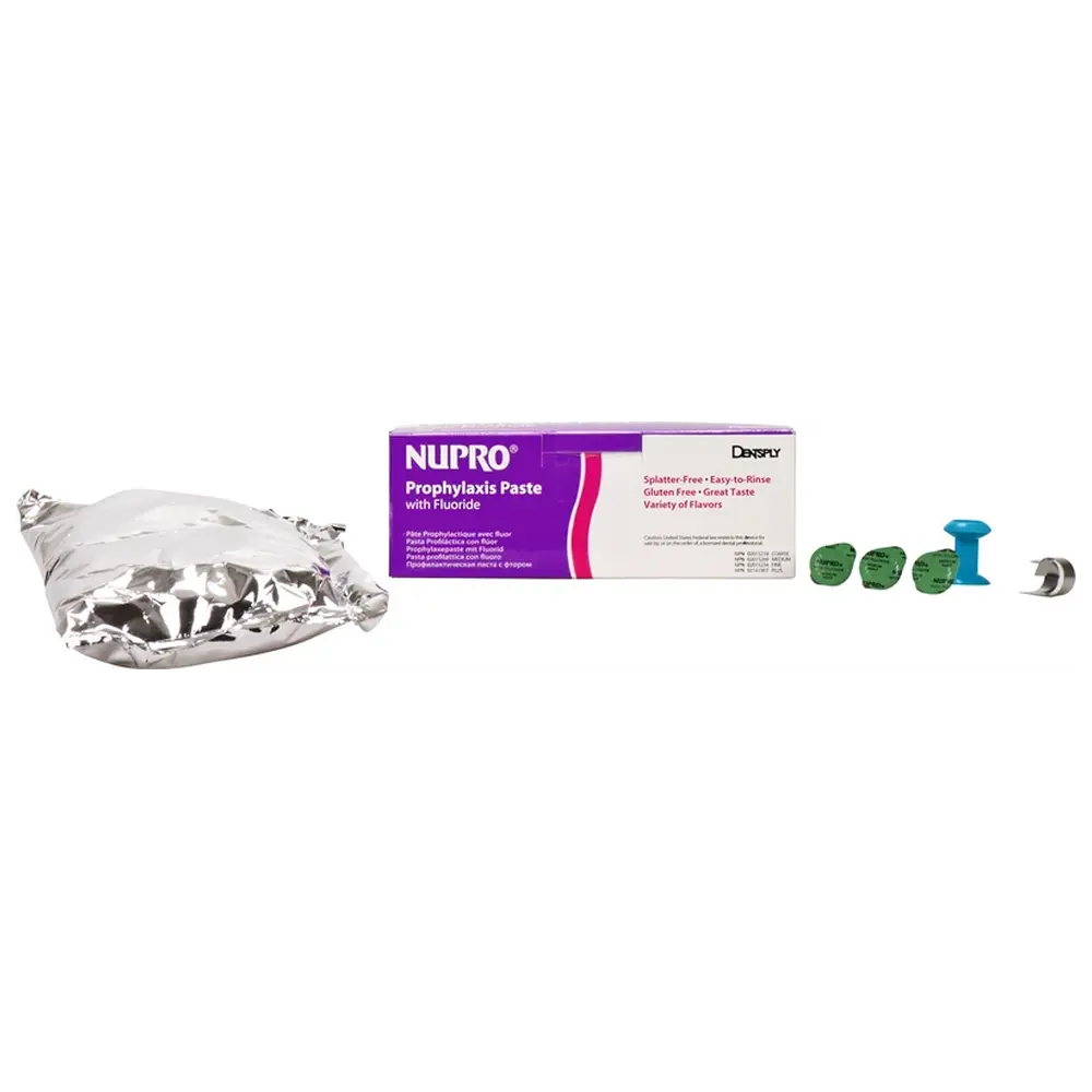 Dentsply Sirona NUPRO® mit Fluoride - Packung 200 x 2 g mittel, Minze