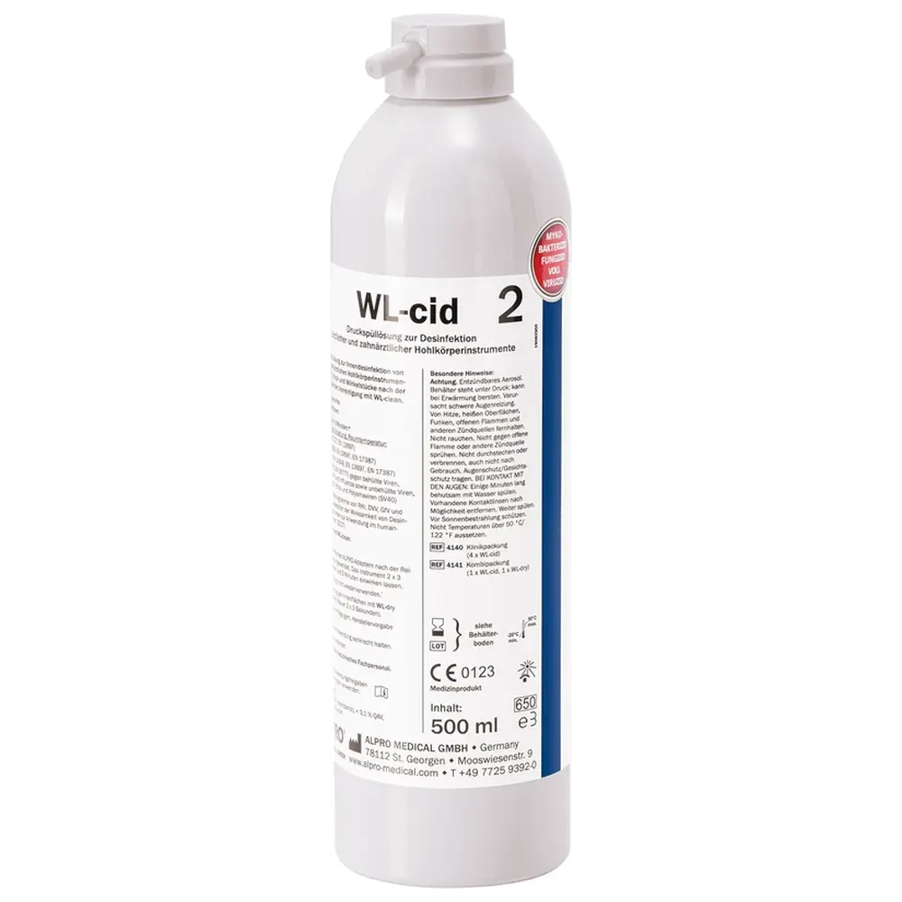 ALPRO MEDICAL WL-cid - Starter Set 500 ml Sprühdose WL-cid, 300 ml Sprühdose WL-dry