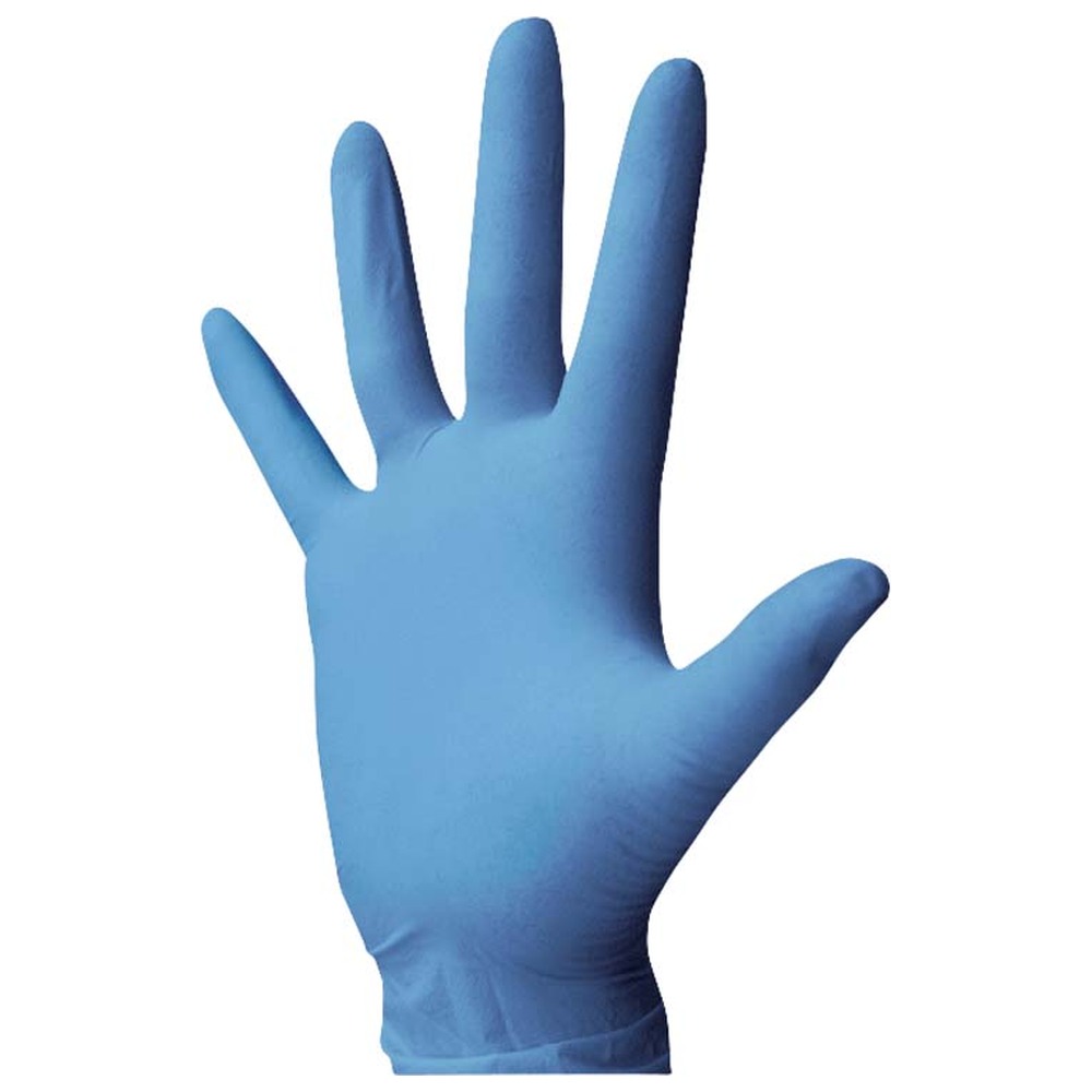 Euronda Monoart® Einmalhandschuhe Latex - Packung 100 Stück puderfrei, blau, XS