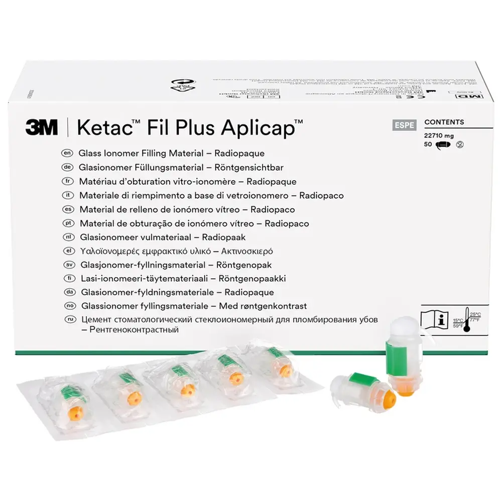 Solventum Dental Solutions Ketac™ Fil Plus - Packung 50 Kapseln A3,5