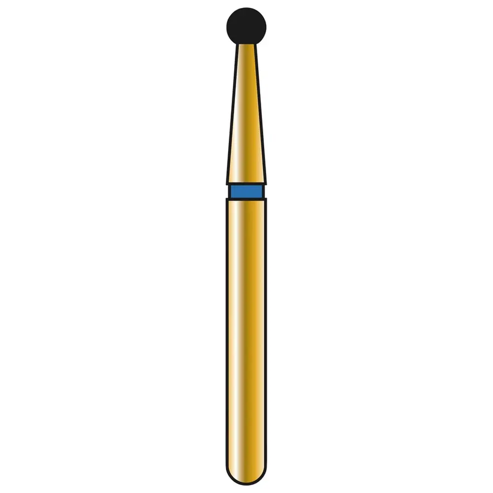 COLTENE DIATECH Diamanten G801 - Packung 50 Stück blau mittel (M), FG, Figur 001 Kugel, 1,6 mm, ISO 016