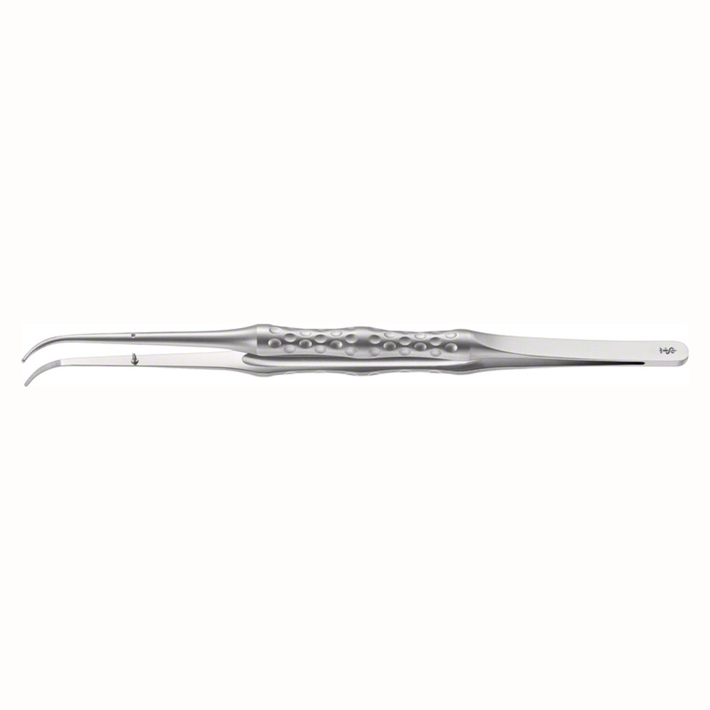 Mikro-Pinzette anatomisch geb.170mm St