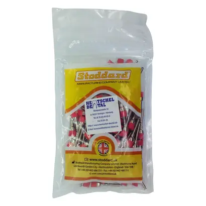 Hentschel-Dental e.K. SMART Line Nylon Polierbürsten weich rosa Pa 100