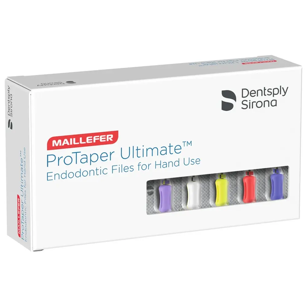 Dentsply Sirona ProTaper Ultimate™ Handfeile - Sortiment 5 Feilen 25 mm