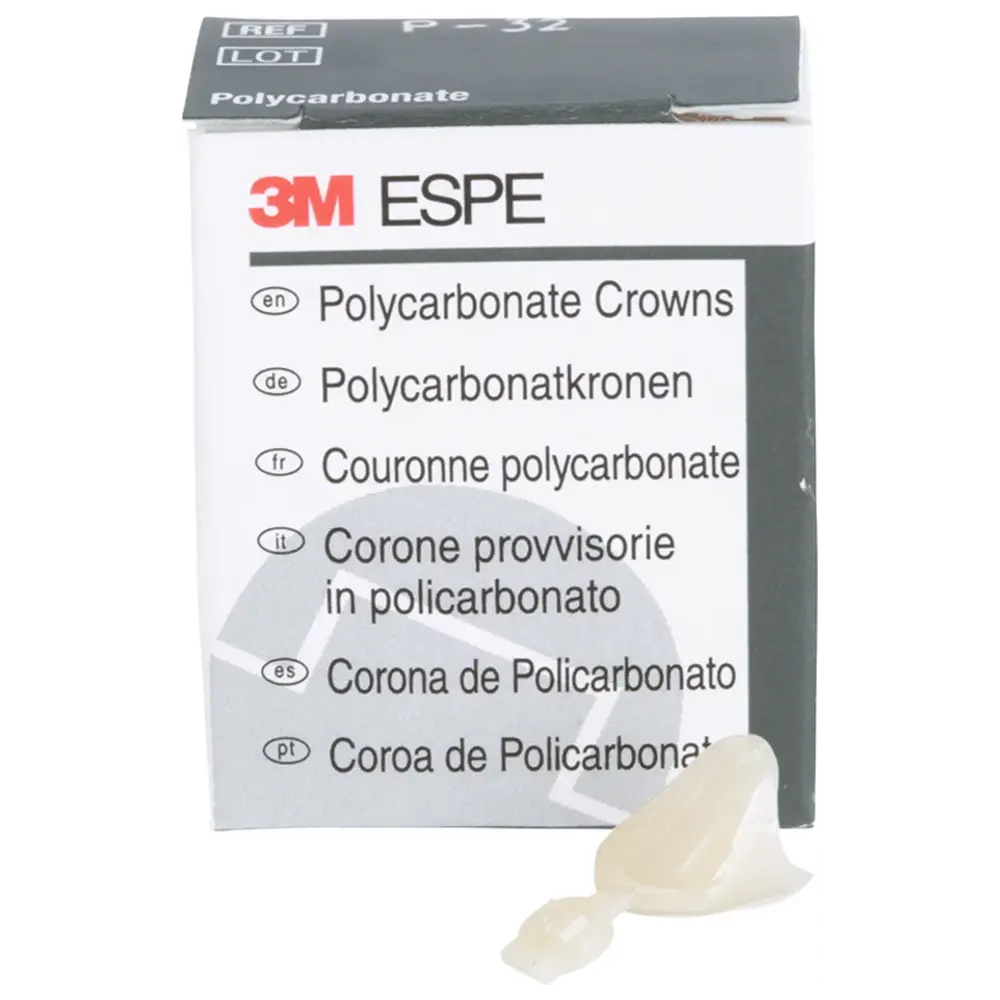 Solventum Dental Solutions Polycarbonat-Kronen - Packung 5 Stück Nr. 32