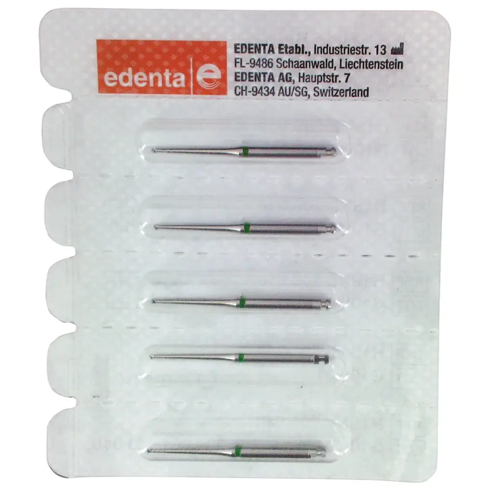 Edenta Endobohrer H1SNL - Packung 6 Stück RAXL, Figur 001, ISO 010