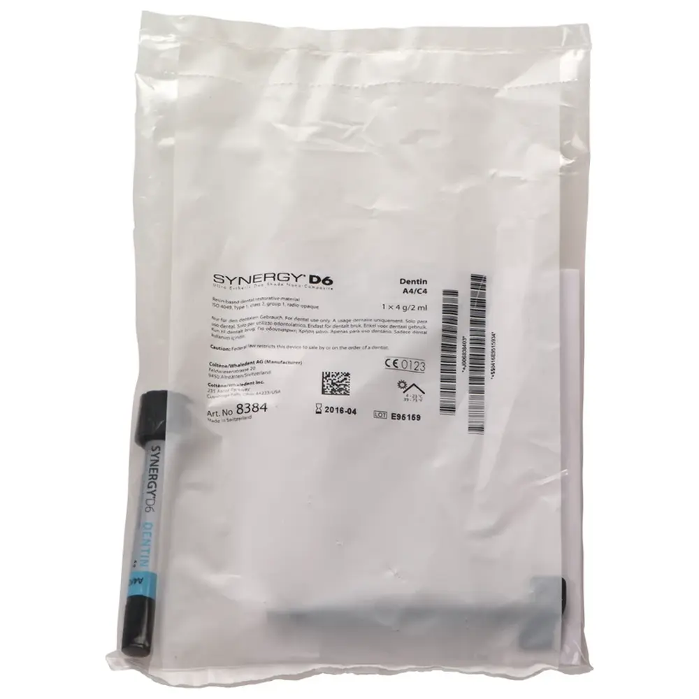 COLTENE SYNERGY® D6 - Spritze 4 g dentin A4/C4