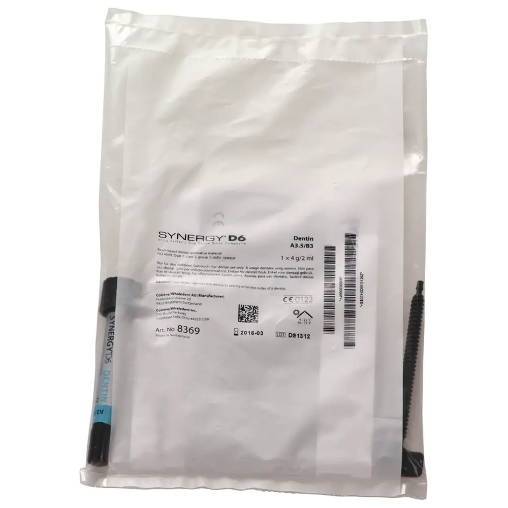 COLTENE SYNERGY® D6 - Spritze 4 g dentin A3,5/B3