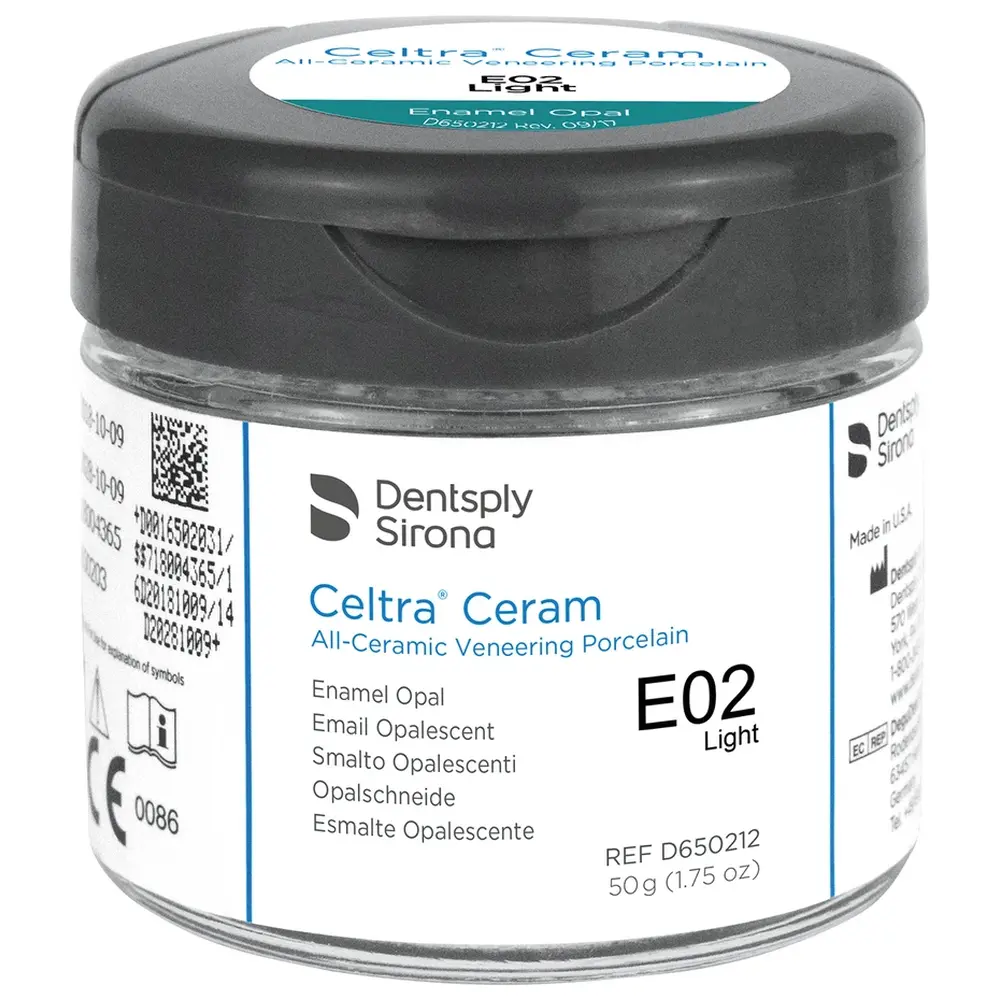Dentsply Sirona CELTRA® CERAM - Dose 50 g Pulver enamel opal EO2