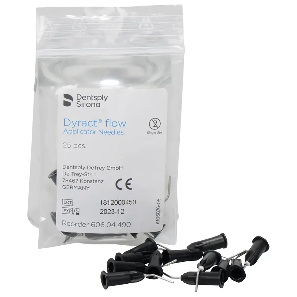 Dentsply Sirona Dyract® flow Applikatornadeln - Packung 25 Stück schwarz