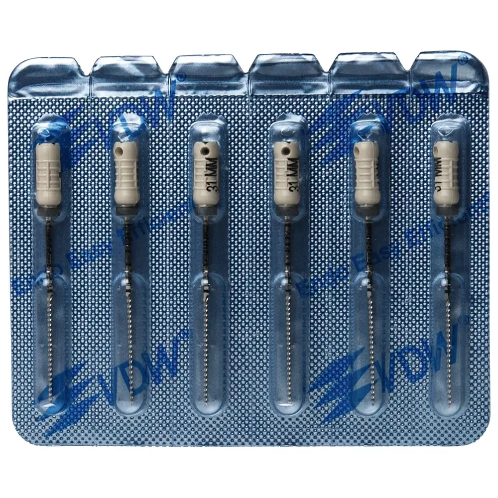 VDW STERILE K-Feilen - Blisterpackung 6 Stück 31 mm ISO 045