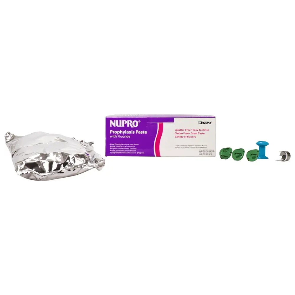Dentsply Sirona NUPRO® mit Fluoride - Packung 200 x 2 g grob, Minze