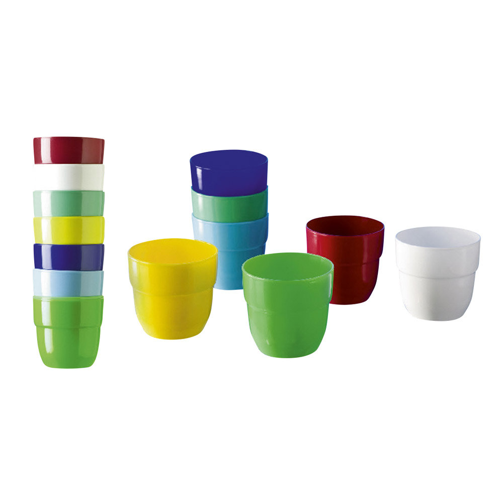 Mundspülbecher Classic weiß 10St