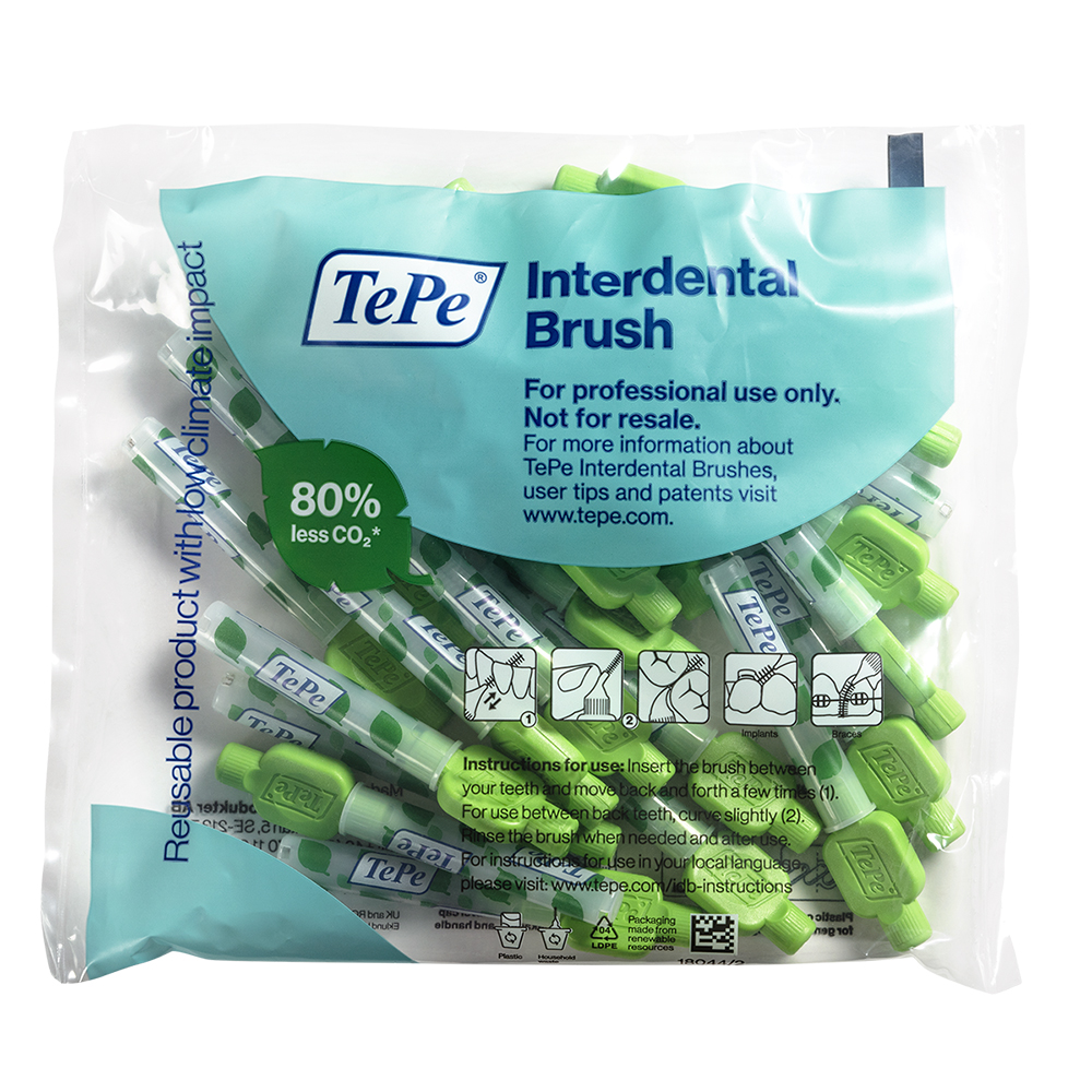 Interd.Bürsten 0,8mm grün 25St
