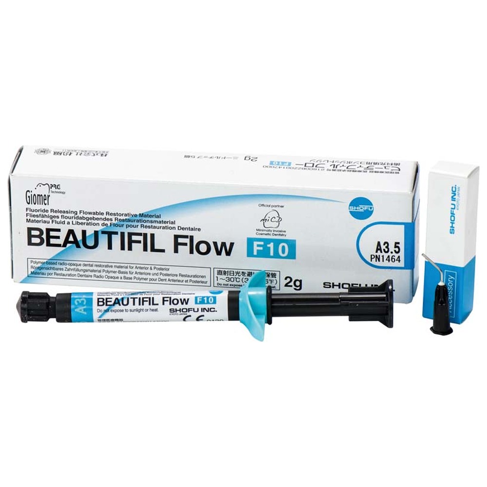 SHOFU BEAUTIFIL Flow - Spritze 2 g F10 leichtfließend A3,5