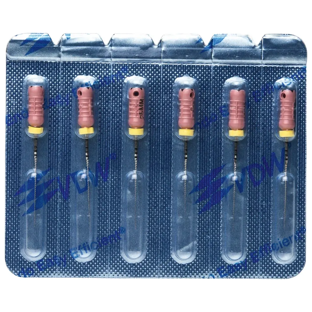VDW STERILE K-Feilen - Blisterpackung 6 Stück 25 mm ISO 006