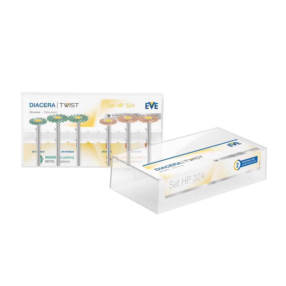 EVE Diacera Twist Polierer 324 HP Set