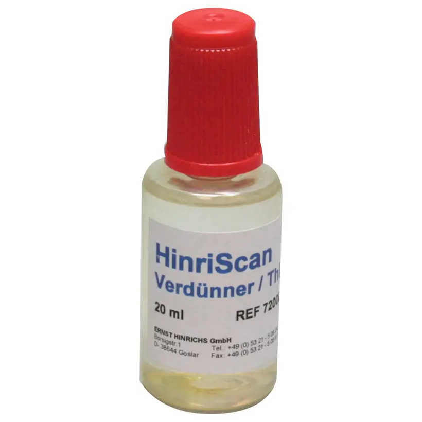 ERNST HINRICHS HinriScan Verdünner - Flasche 20 ml Verdünner