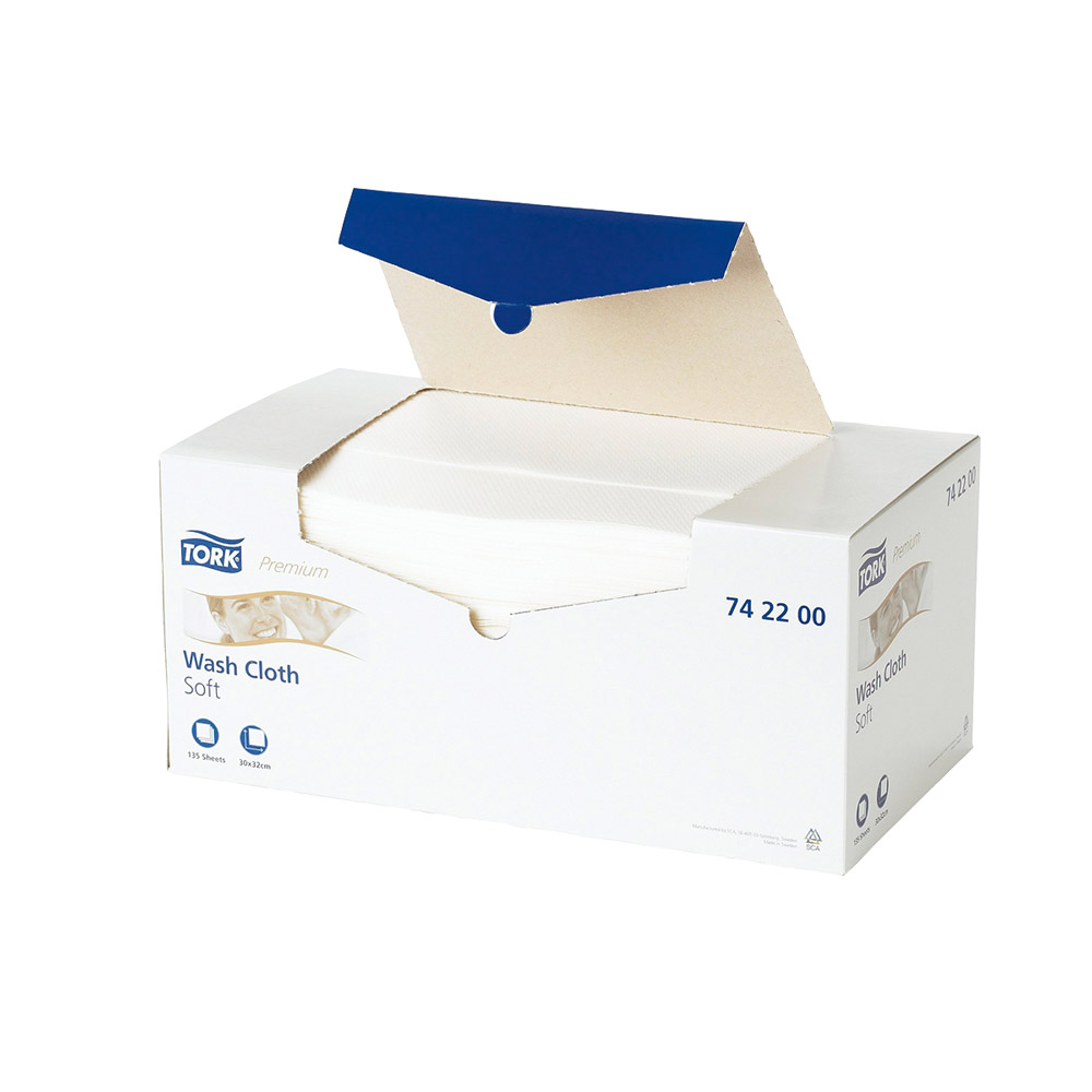 Tork Waschtuch weich 1lg 30x32cm 8x135St