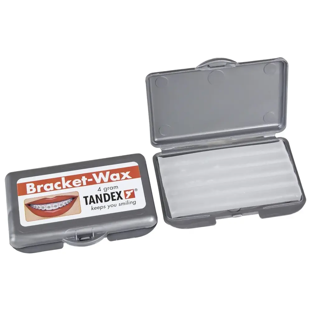 TANDEX BRACKET WAX Box - Kit 4 g Wachs, 1 Interdentalbürste TANDEX BRACKET WAX Box - Kit 4 g Wachs, 1 Interdentalbürste
