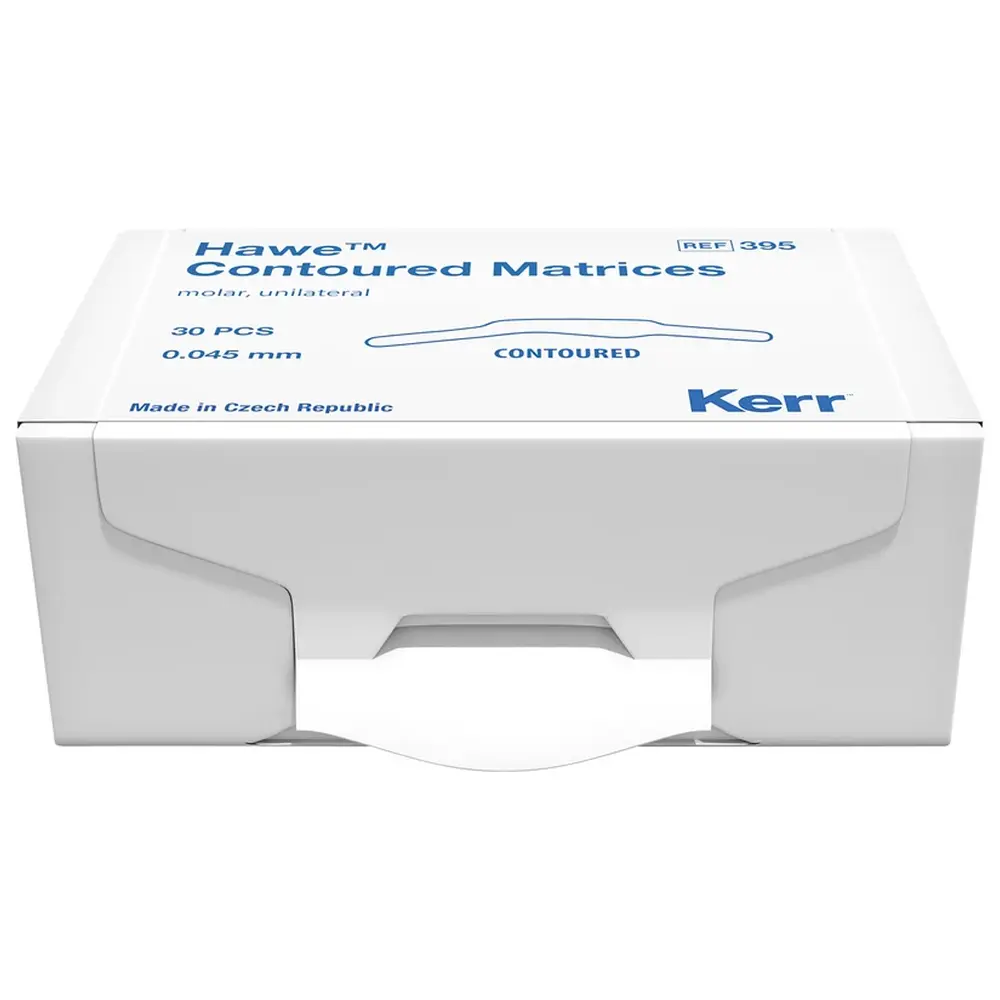 Kerr Konturierte Matrizen - Nachfüllpackung 30 Stück Form 395