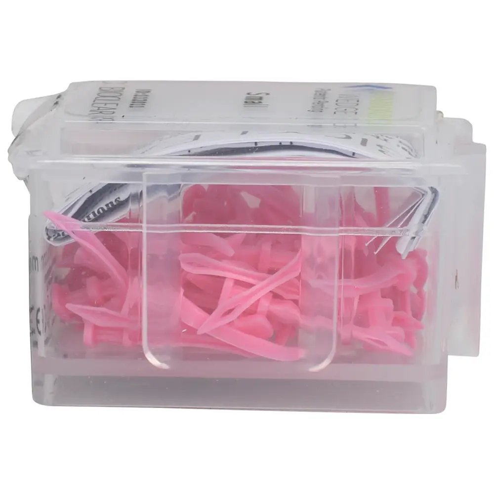 American Dental Bioclear Diamond Wedges - Packung 50 Stück small, rosa