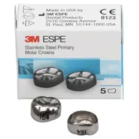 3M Espe Dental Products Edelstahl-Kronen E-LL-4 Pa 5