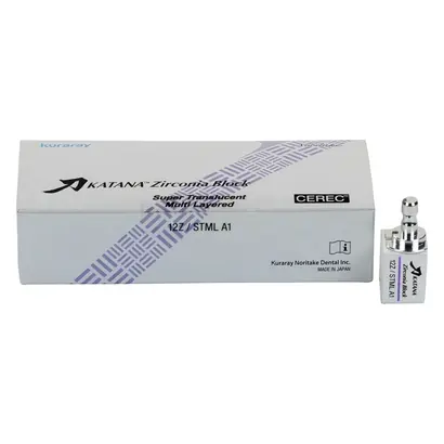 Kuraray Noritake Dental Inc. KATANA Zirconia Block STML 12Z A1 Pa 5