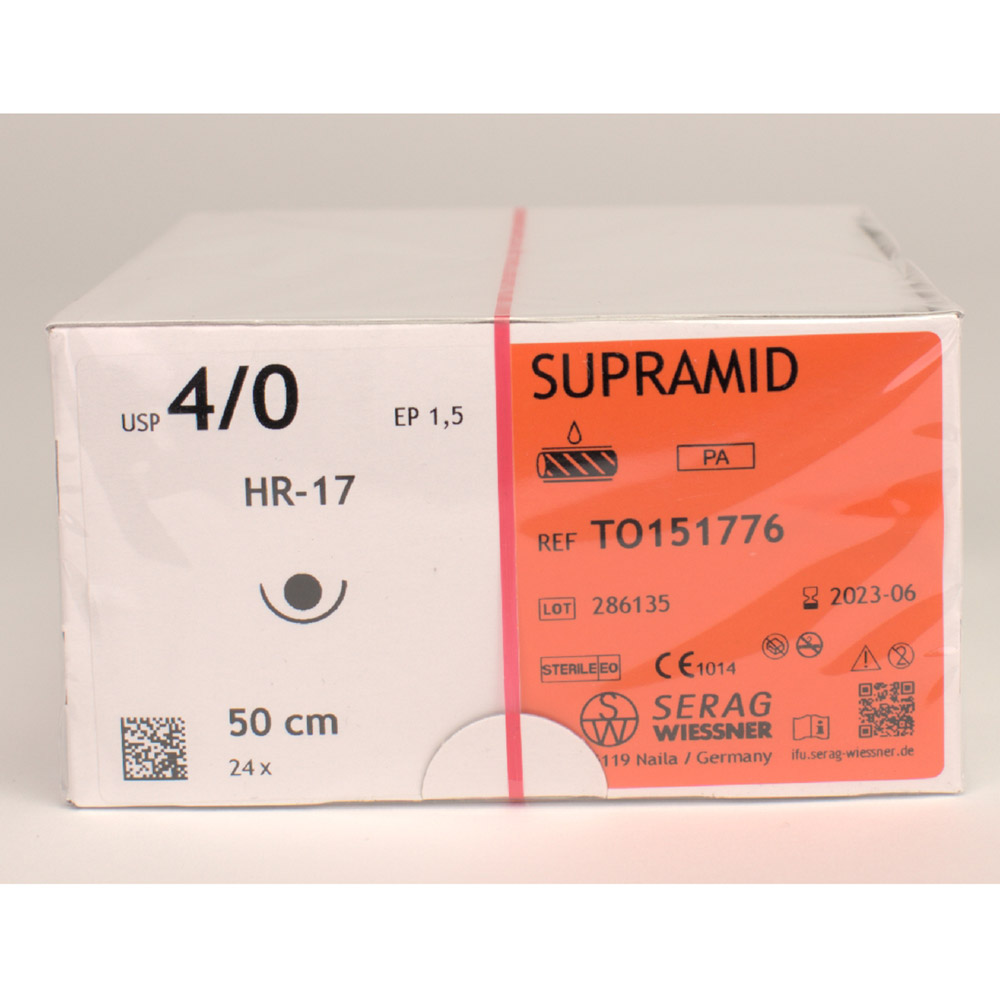 Supramid schwarz HR-17 EP1,5 2Dtz