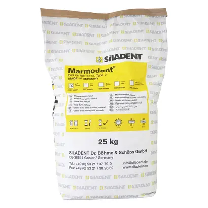 SILADENT Marmodent® - Sack 25 kg gelb