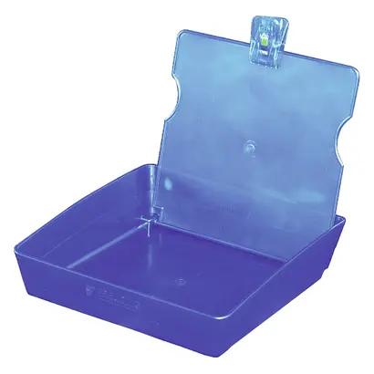 Freuding Labors GmbH Arbeitsschale m.Klammer nachtblau 203x203x60mm St