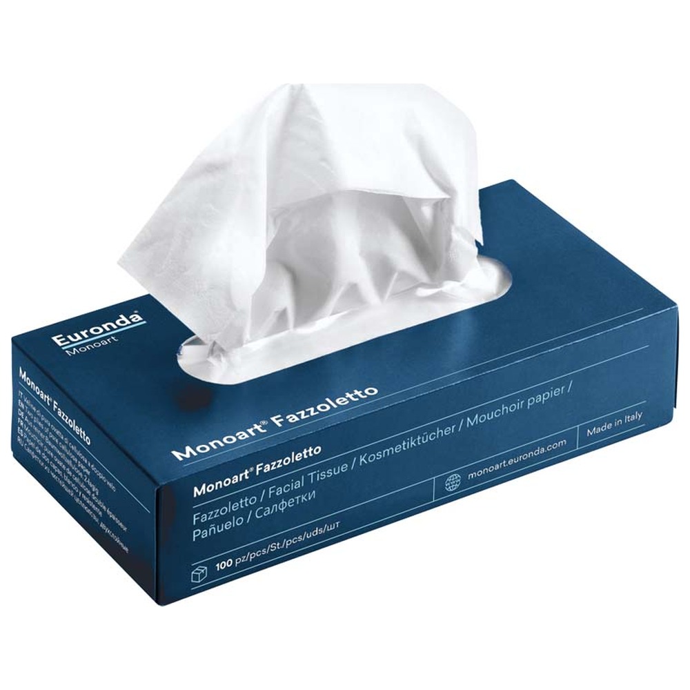 Euronda Monoart® Kosmetiktücher - Spenderbox 100 Stück Euronda Monoart® Kosmetiktücher - Spenderbox 100 Stück