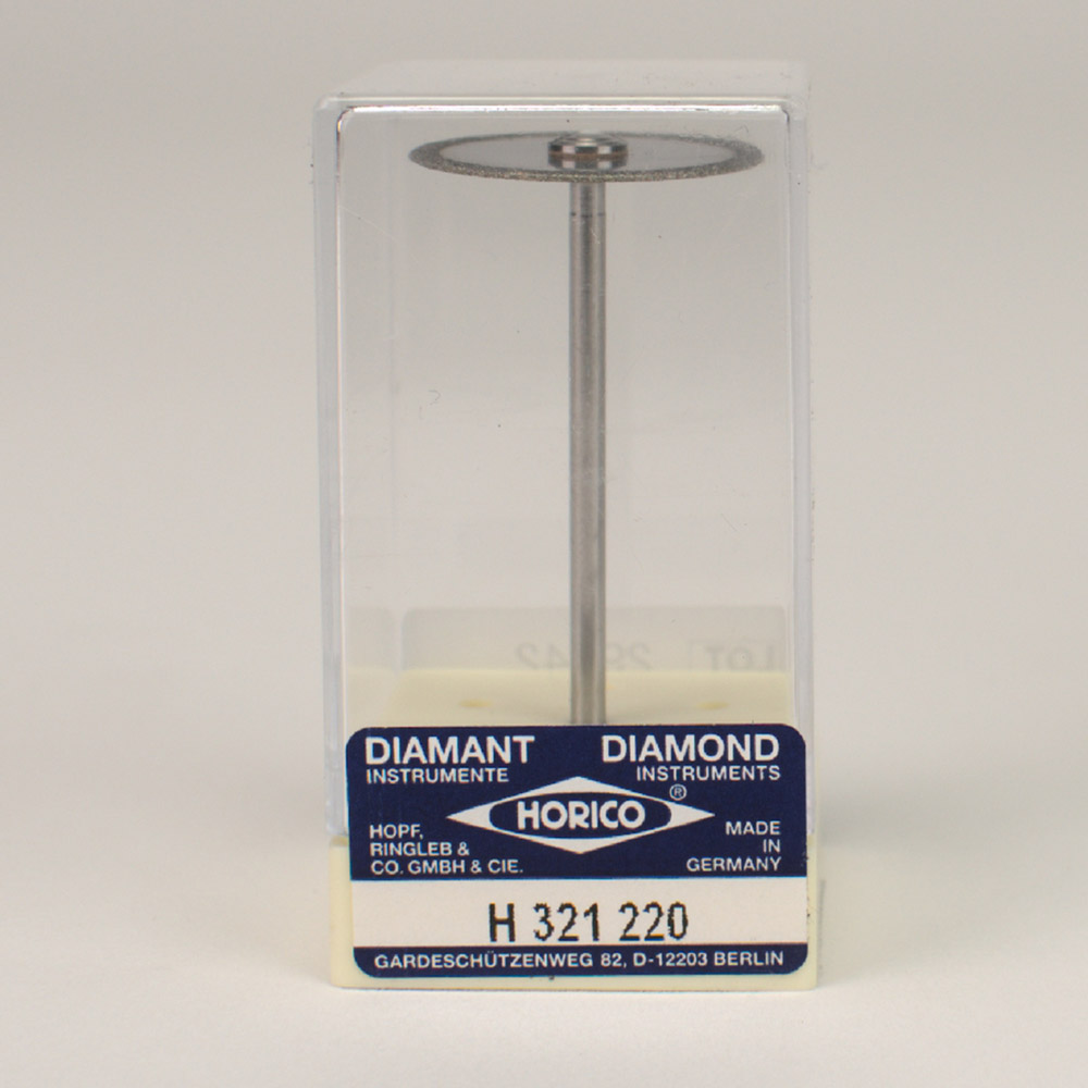 Diamantscheibe H 321 220 St