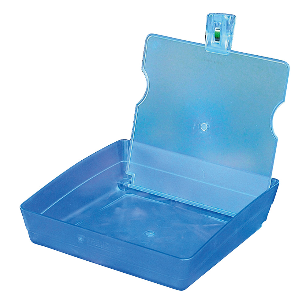 GX68532_Arbeitsschale_mKlammer_eisblau_St Arbeitsschale m.Klammer eisblau St