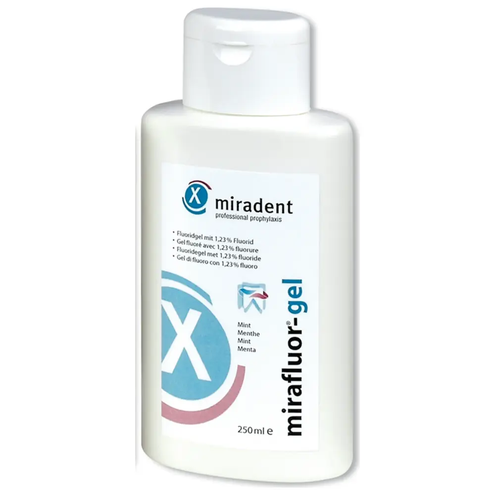 Hager & Werken mirafluor®-gel - Flasche 250 ml Mint