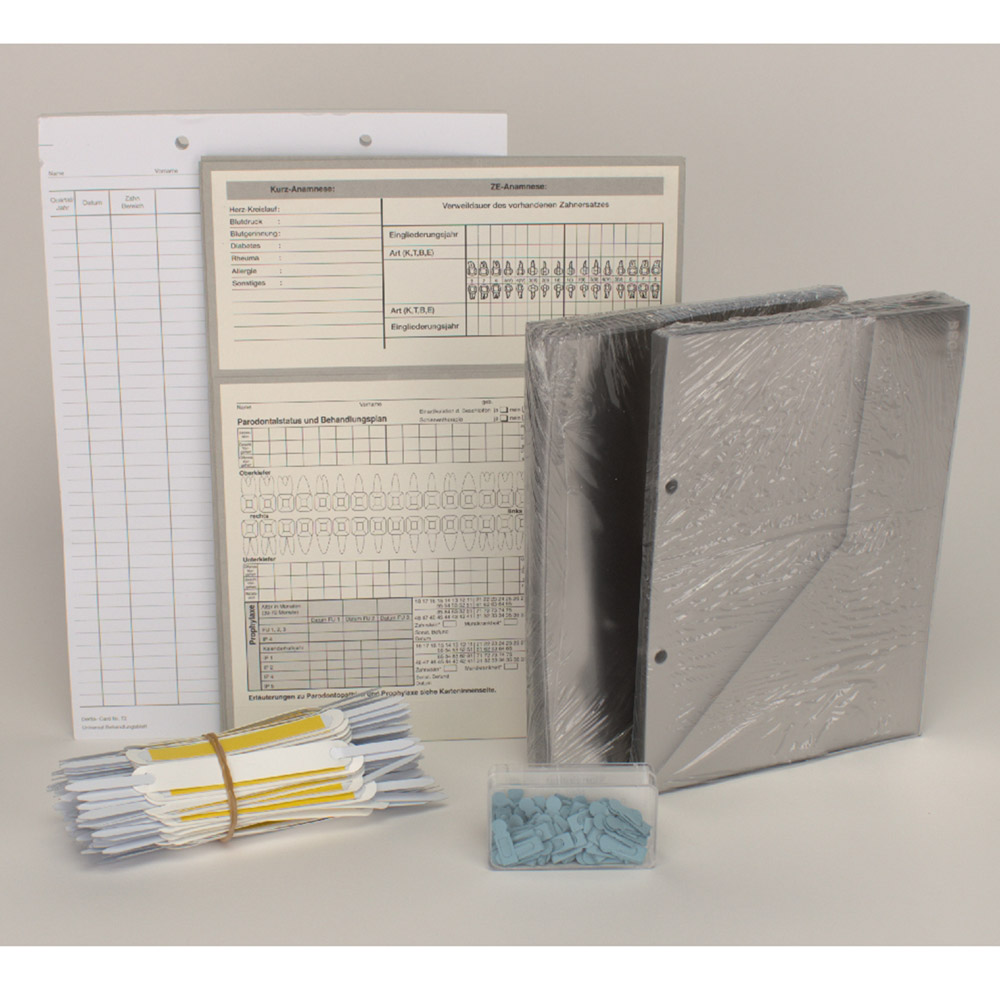 Derfla-Card-Plus grau 100St