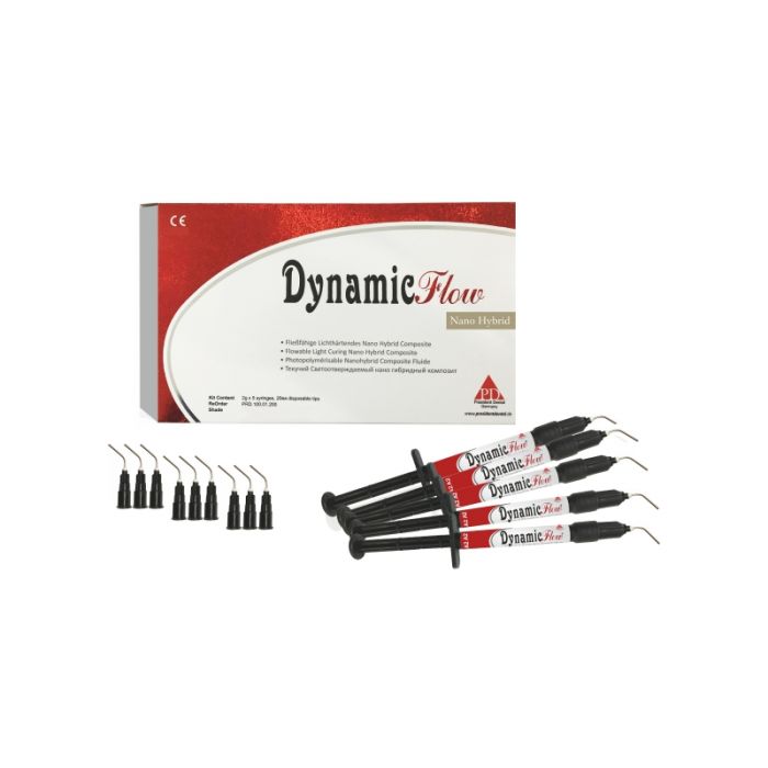 DYNAMIC FLOW REFILL SYRINGE - Light Cure Flowable Composite Farbe: TL